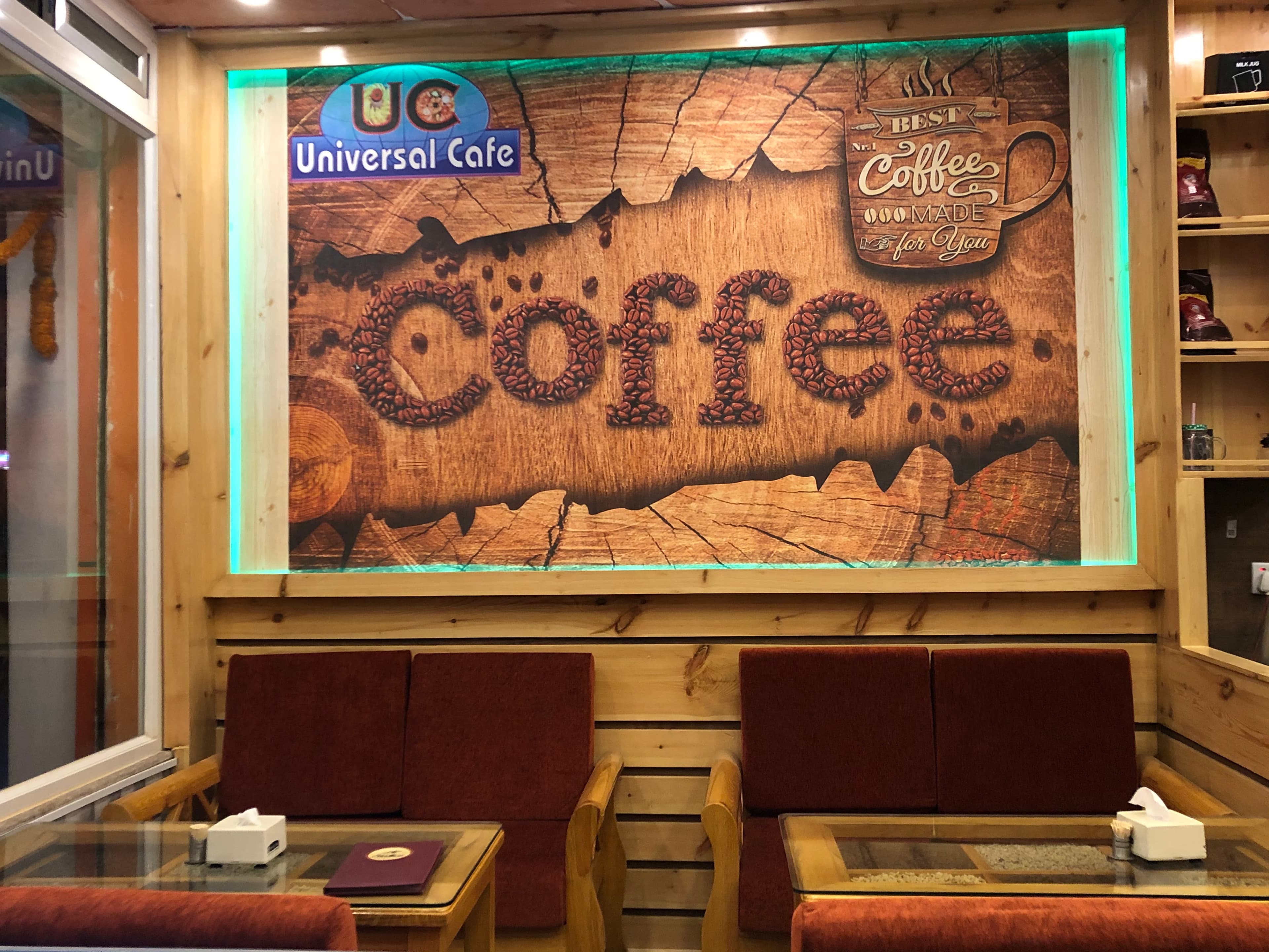 Cafe seating lounge